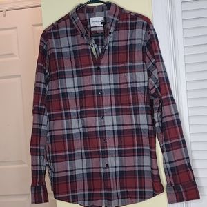 Goodfellow Dress Shirt Plaid Size M